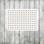 Piktogramy łazienkowe: zatwardzenie (5mm)