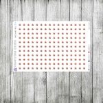 Piktogramy łazienkowe: rozwolnienie (5mm)