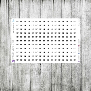 Piktogramy: maszyna do szycia (5mm)