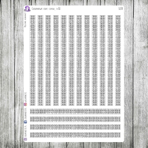 Godzinowe osie (linie) czasu, v.04