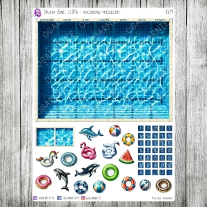 Splash Zone, cz.07b - kalendarz miesięczny