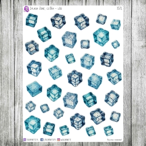 Splash Zone, cz.06h - kostki lodu (folia)