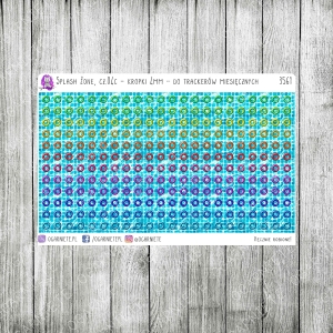 Splash Zone, cz.04c - kropki 4mm