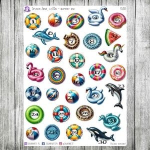 Splash Zone, cz.02b - numery dni 