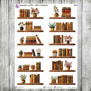 Jesieniara, cz.06l - półki z książkami