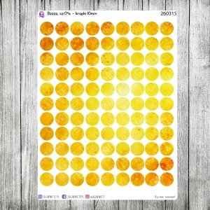 Bzzzz, cz.04c - kropki 10mm