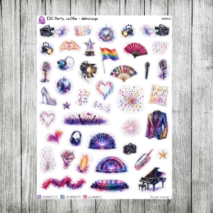 ESC Party, cz.06e - deko