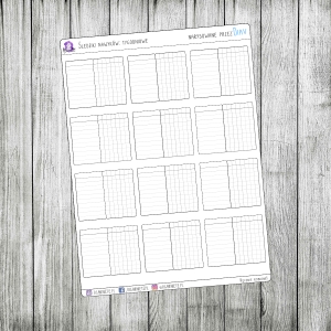 Śledziki nawyków: tygodniowe, puste