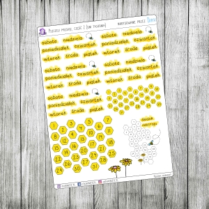 Pszczeli Miesiąc, część 2 - Dni tygodnia