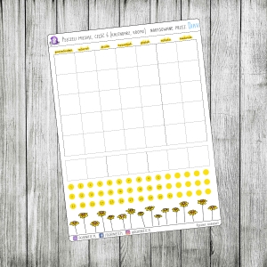 Pszczeli Miesiąc, część 6 - Kalendarz, kropki